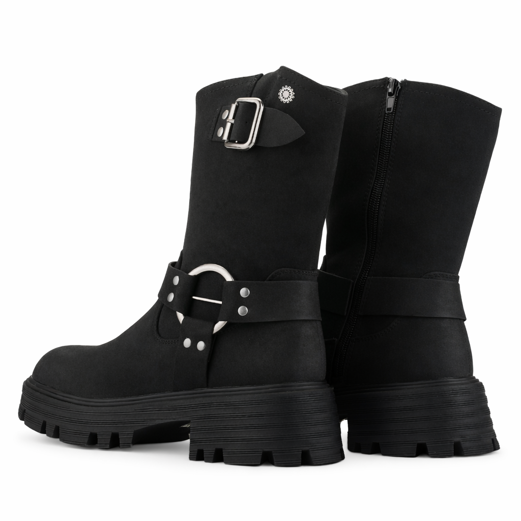 Bota Negro Mujer Casual Chalada Messa