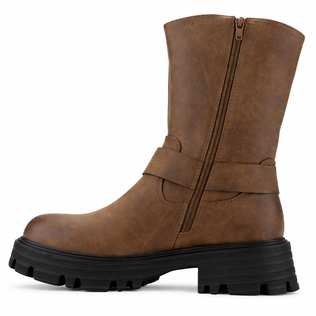 Bota Tostado Mujer Casual Chalada Messa