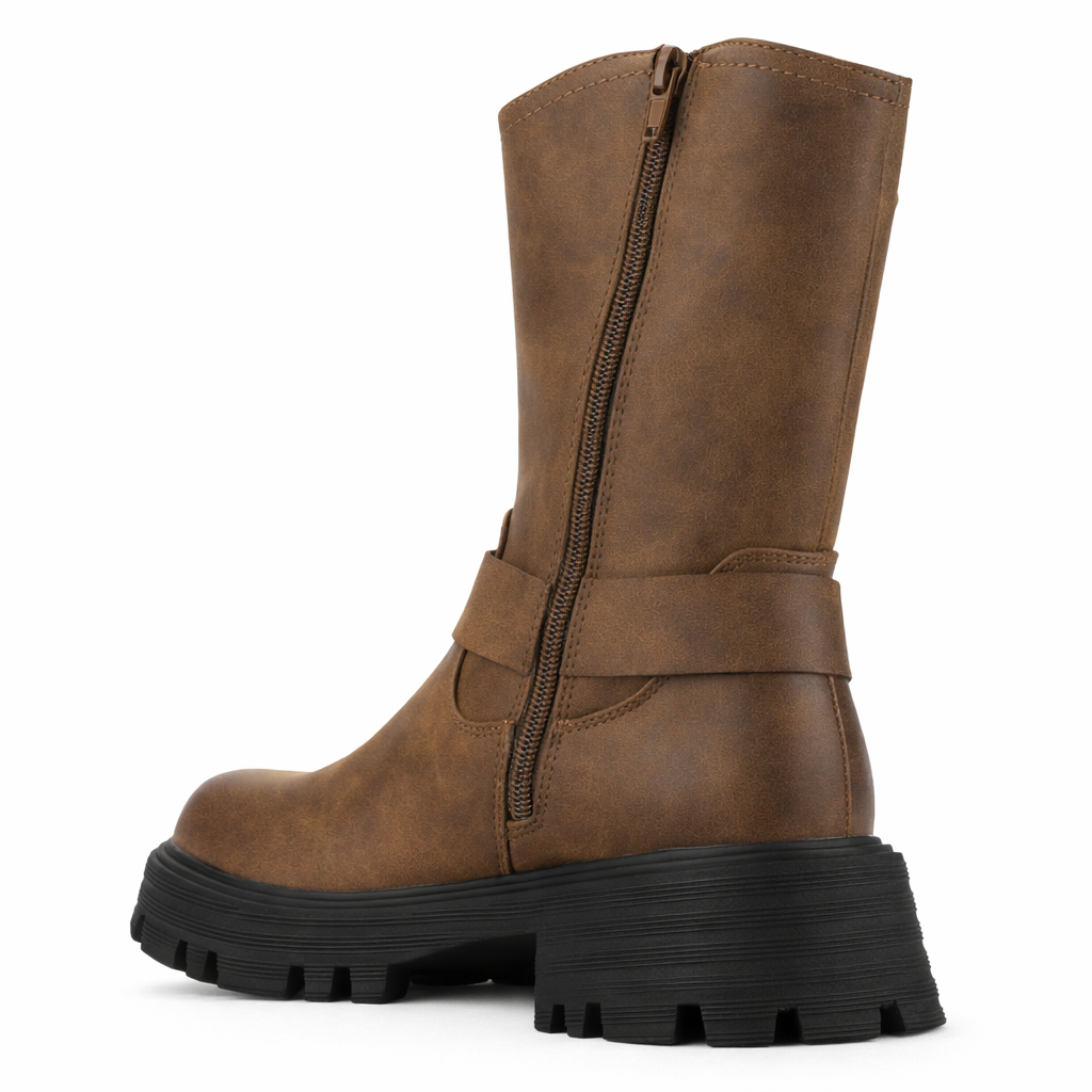 Bota Tostado Mujer Casual Chalada Messa