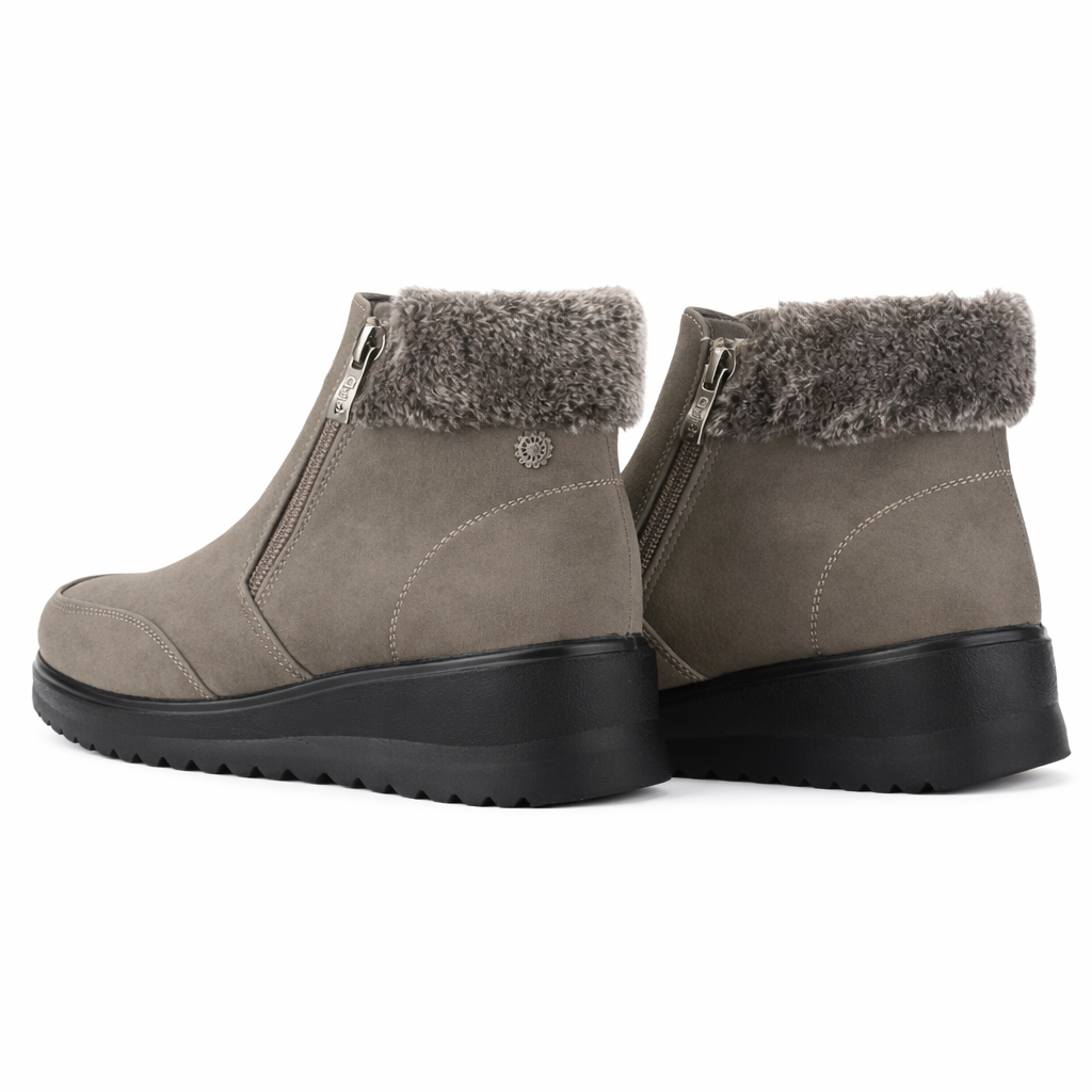 Botin Gris Mujer Casual Chalada Rayo