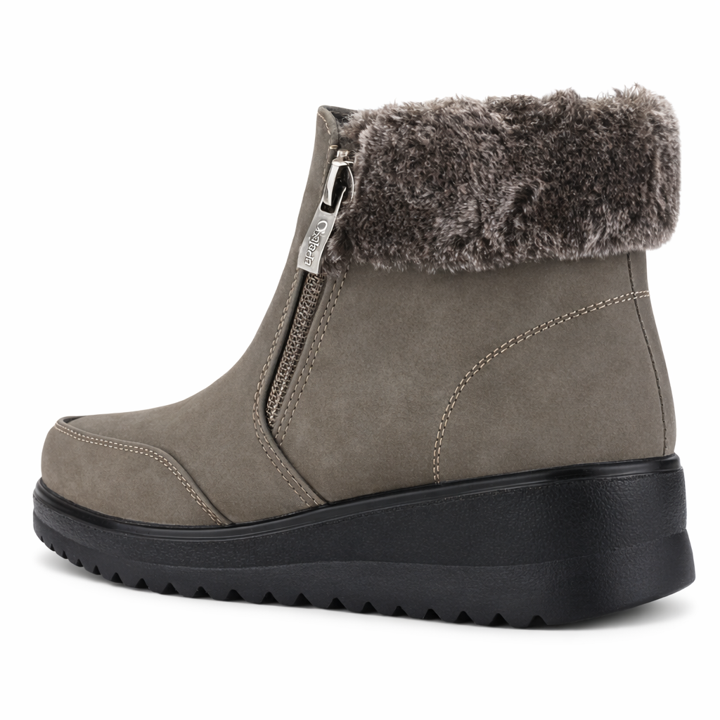 Botin Gris Mujer Casual Chalada Rayo