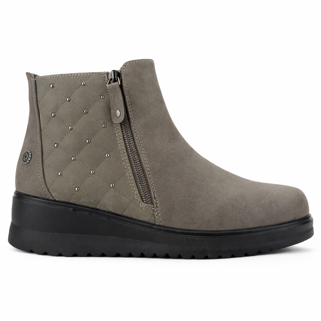 Botin Taupe Mujer Casual Chalada Rayo