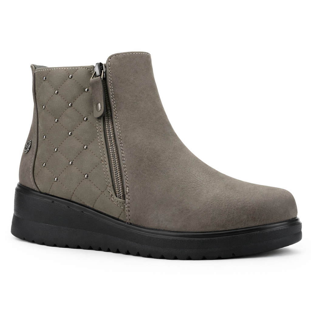 Botin Taupe Mujer Casual Chalada Rayo