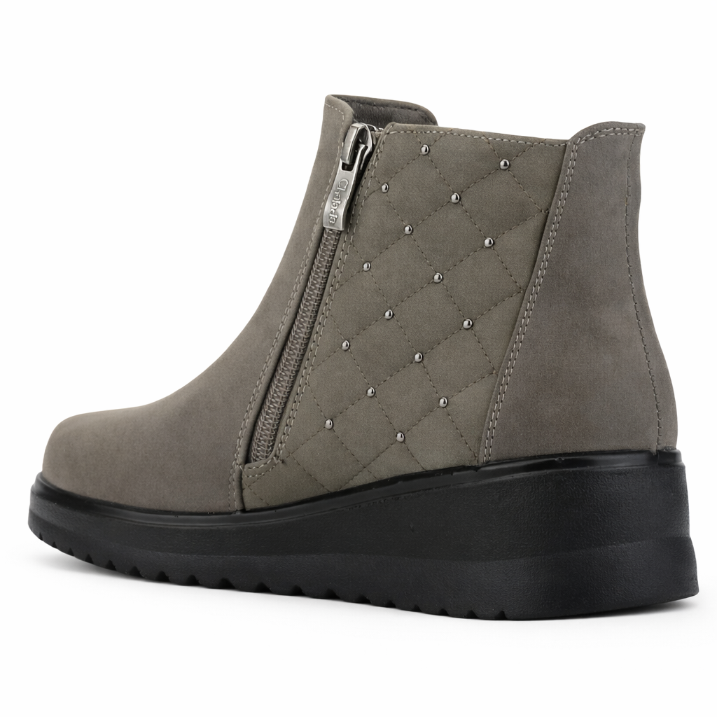 Botin Taupe Mujer Casual Chalada Rayo