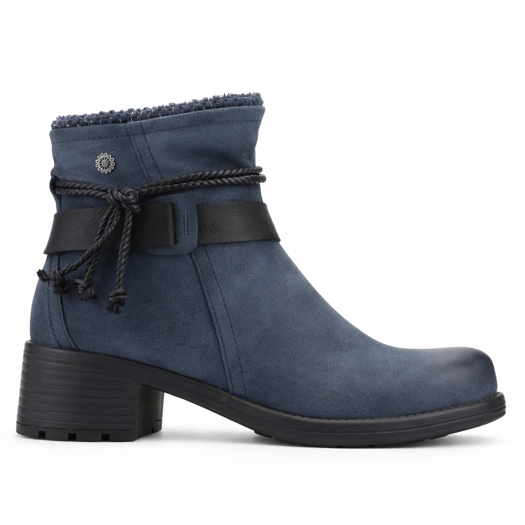 Botin Azul Mujer Casual Chalada Torke