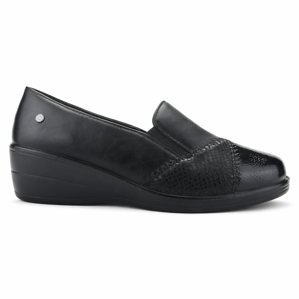 Zapato Negro Mujer Casual Chalada Osny