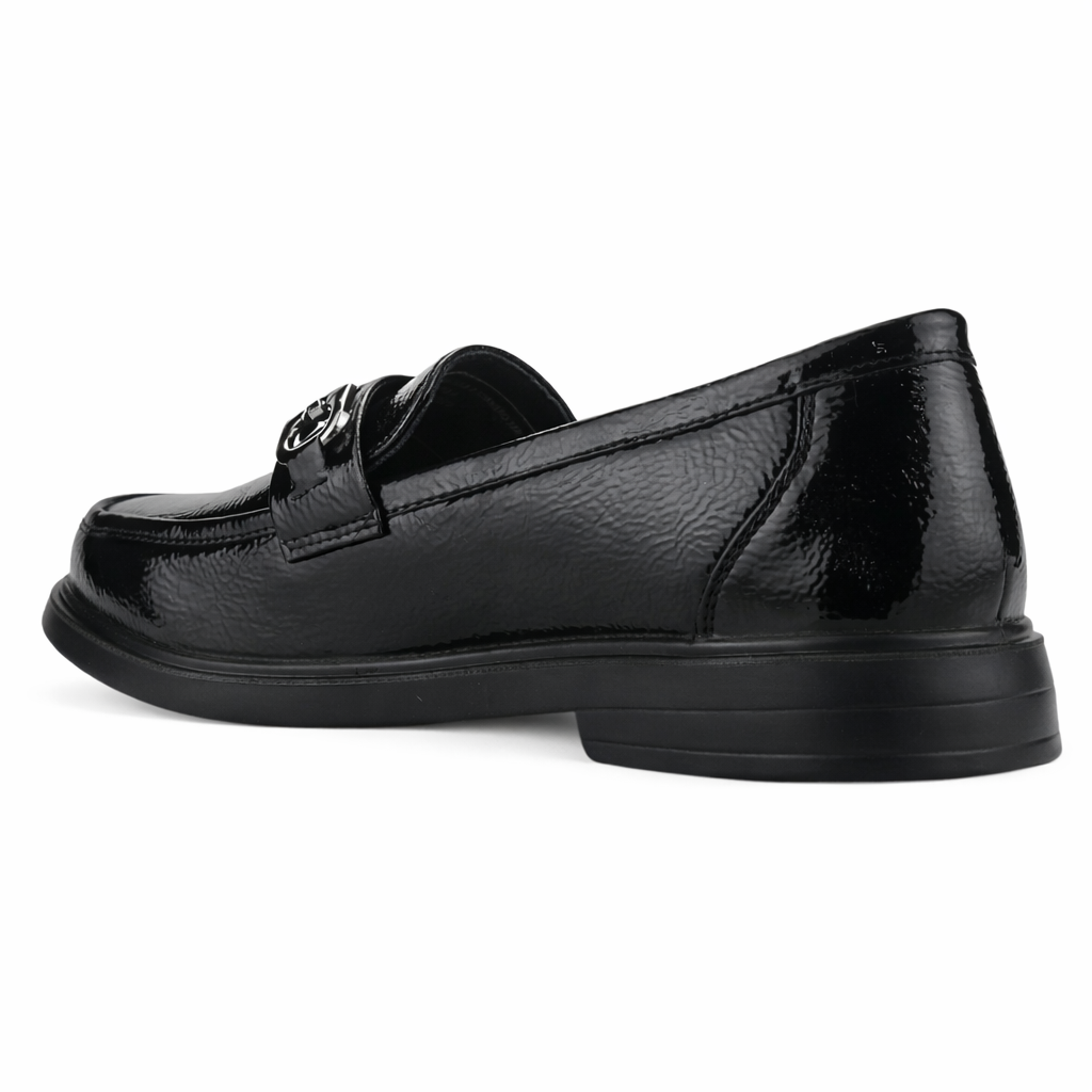 Mocasin Negro Mujer Casual Chalada Parole