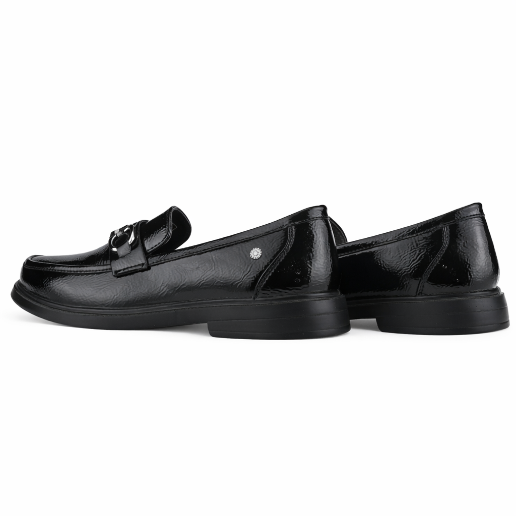 Mocasin Negro Mujer Casual Chalada Parole