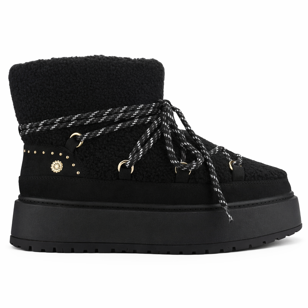 Botin Negro Mujer Casual Chalada Ailen