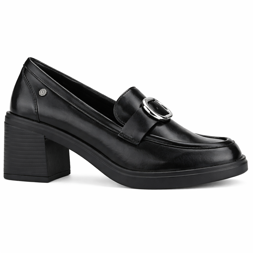 Mocasin Negro Mujer Casual Chalada Bari