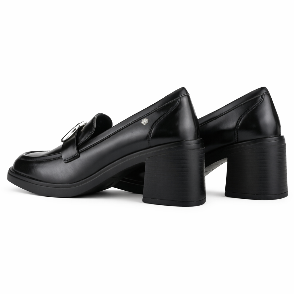 Mocasin Negro Mujer Casual Chalada Bari