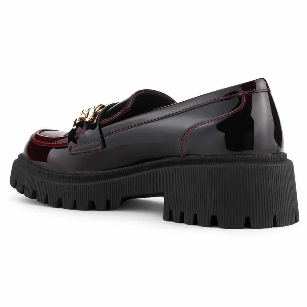 Mocasin Burdeo Mujer Casual Chalada Joop