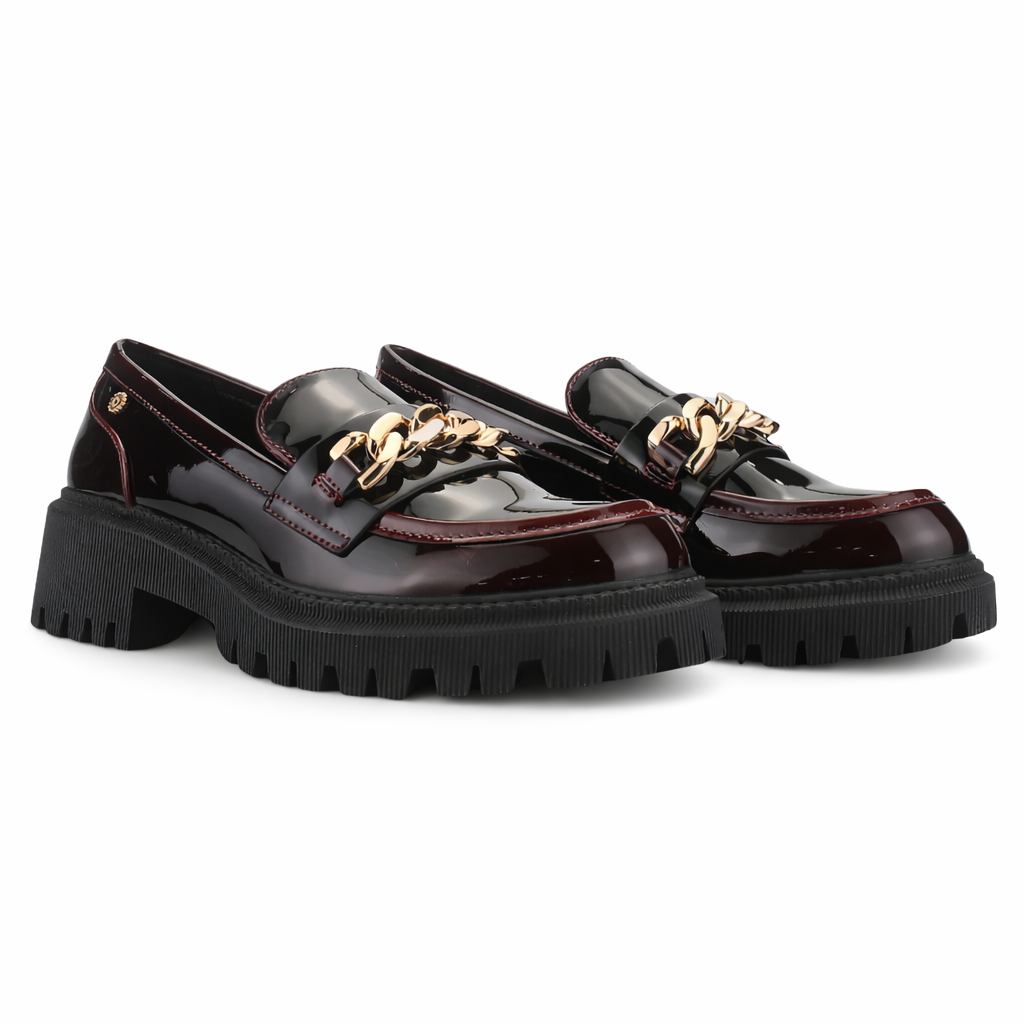 Mocasin Burdeo Mujer Casual Chalada Joop