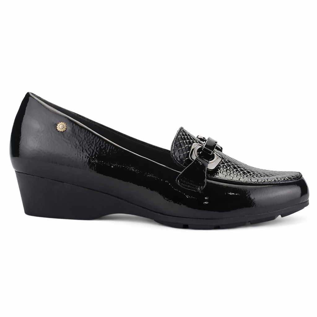 Mocasin Negro Mujer Casual Chalada Dana