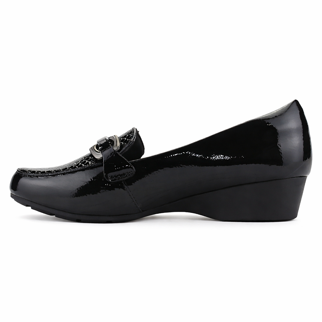 Mocasin Negro Mujer Casual Chalada Dana
