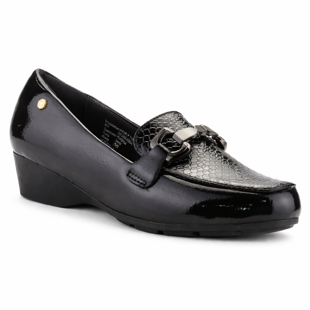 Mocasin Negro Mujer Casual Chalada Dana