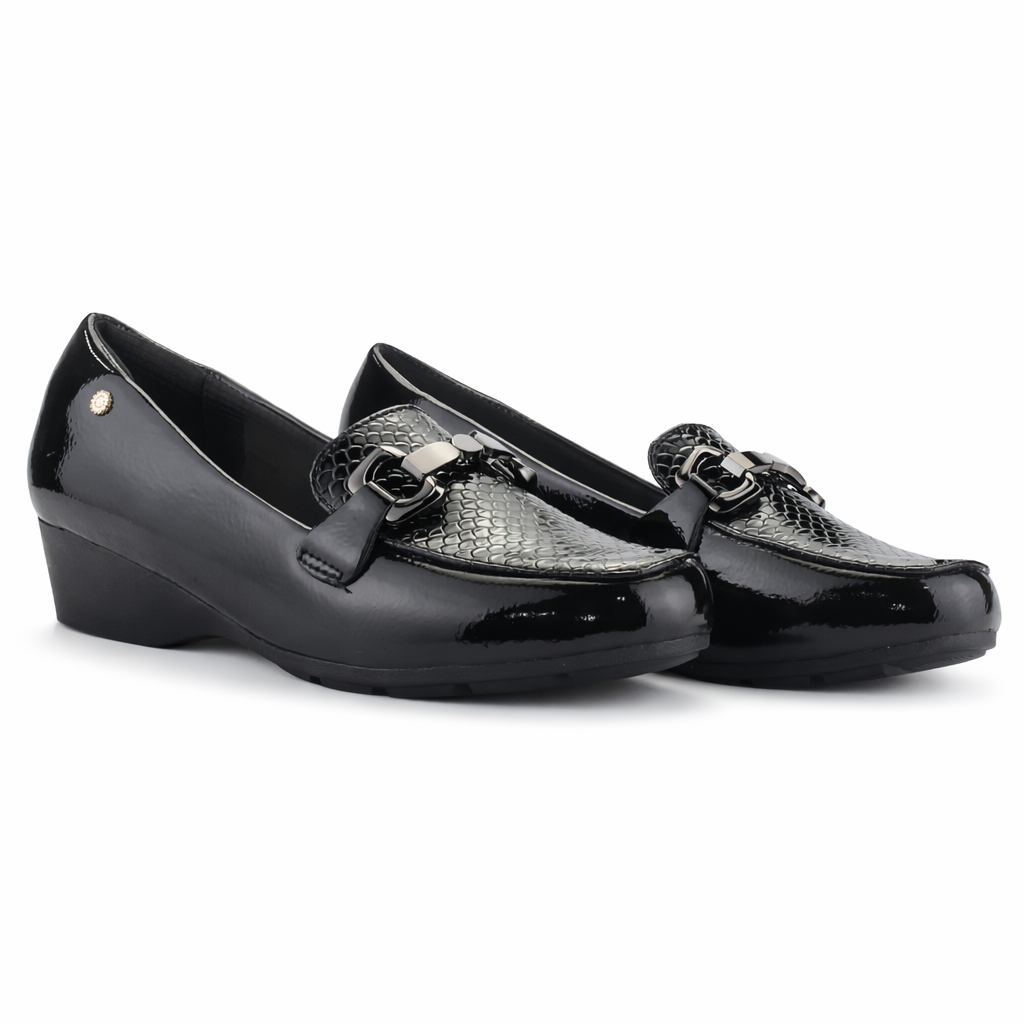 Mocasin Negro Mujer Casual Chalada Dana
