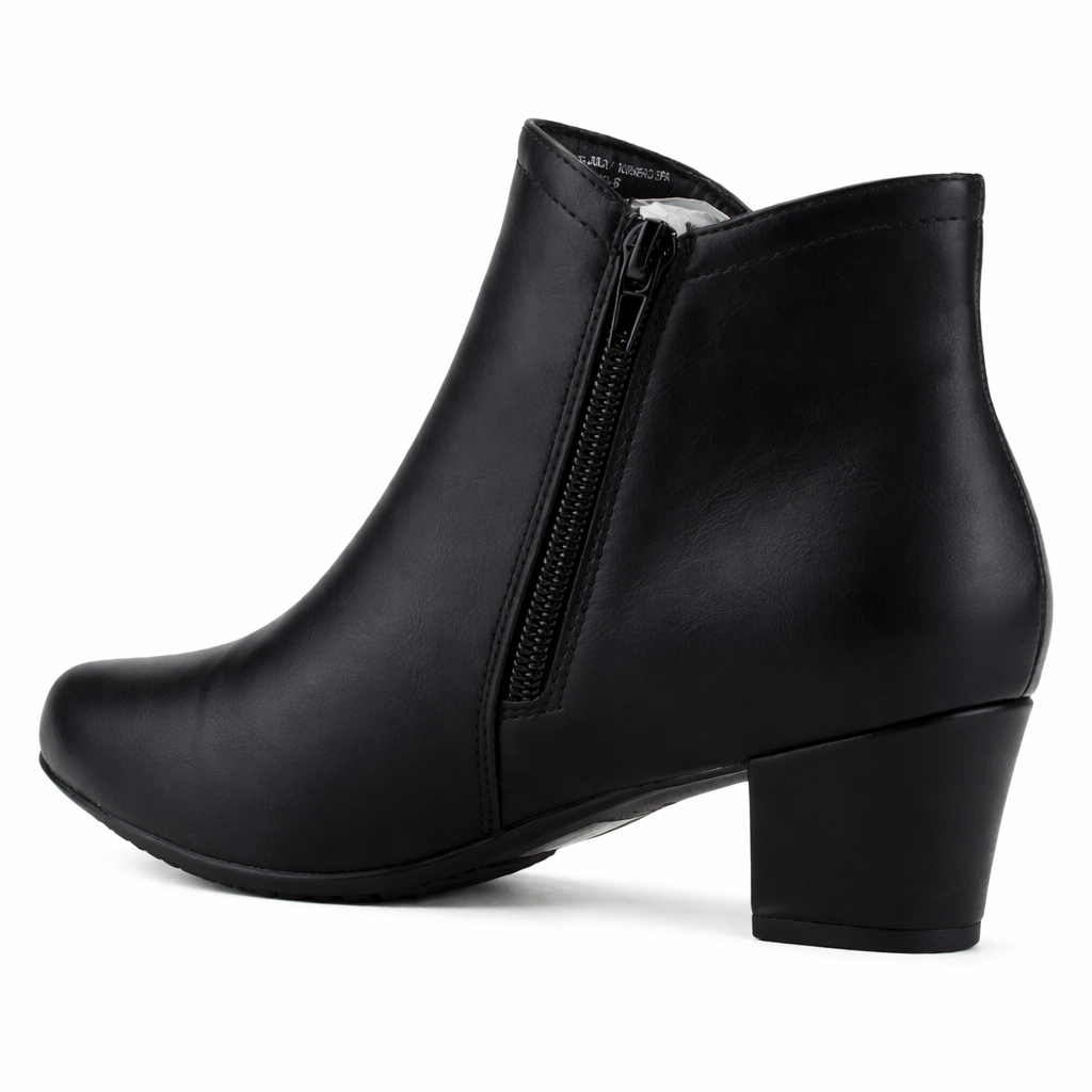 Botin Negro Mujer Casual Chalada Flexib