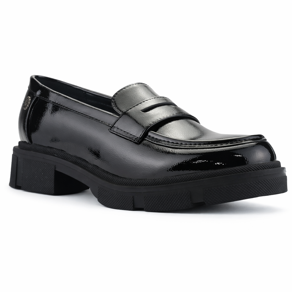 Mocasin Negro Mujer Casual Chalada Parma