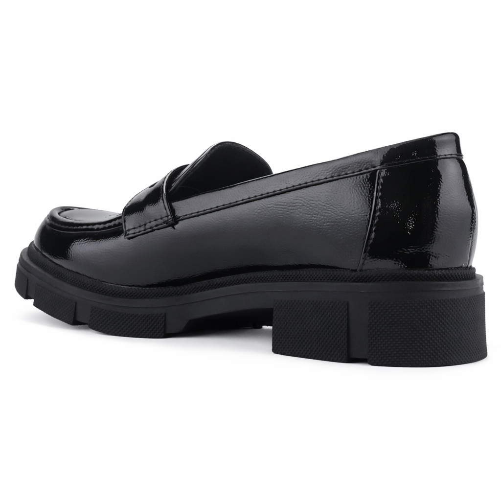 Mocasin Negro Mujer Casual Chalada Parma