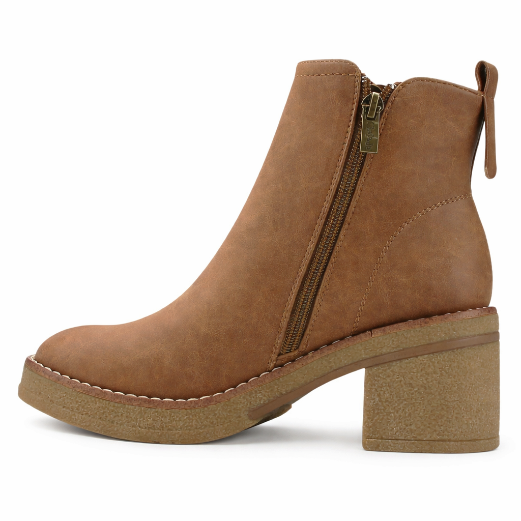Botin Camel Mujer Casual Chalada Bricca
