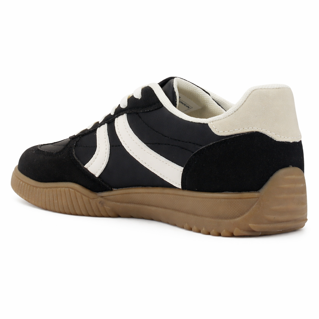 Zapatilla Negro Mujer Casual Chalada Orion