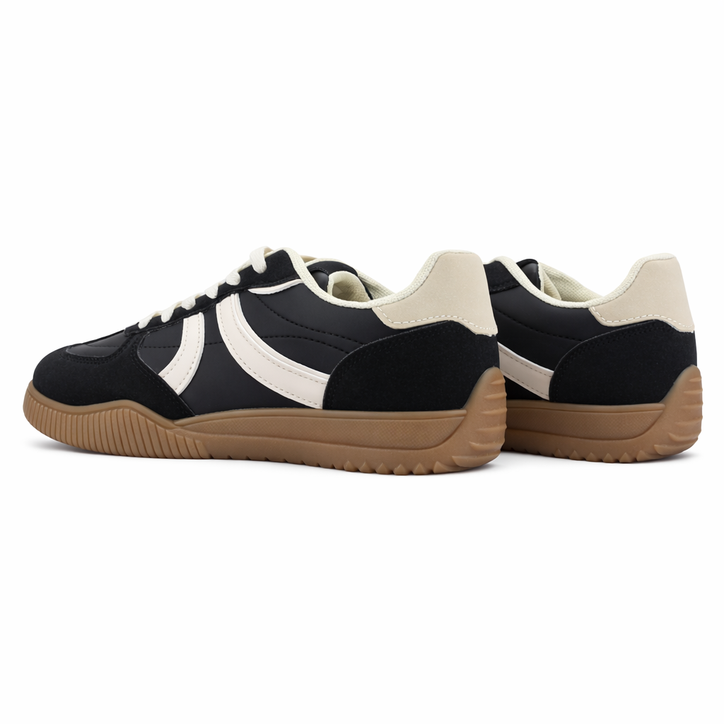 Zapatilla Negro Mujer Casual Chalada Orion
