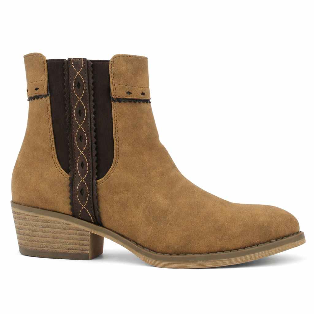Bota Beige Mujer Casual Chalada Camp