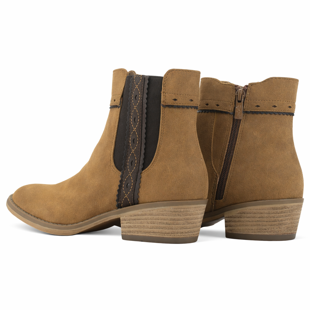 Bota Beige Mujer Casual Chalada Camp