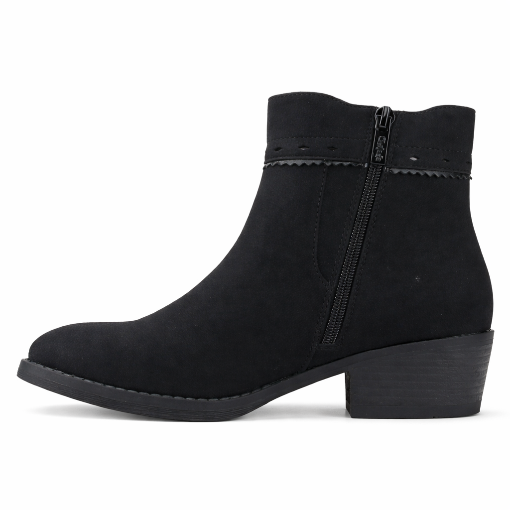 Botin Negro Mujer Casual Chalada Camp