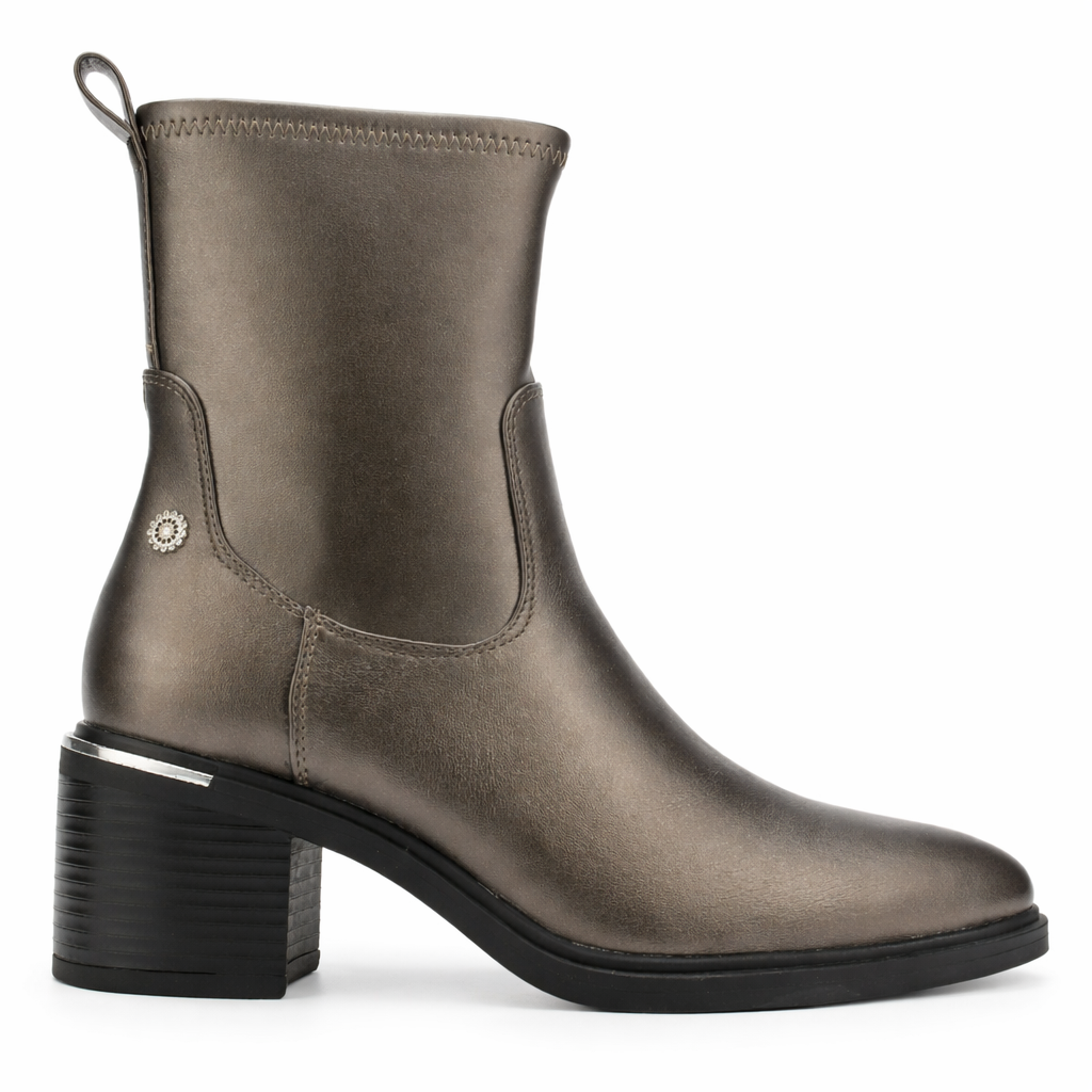 Botin Pewter Mujer Casual Chalada Sonora