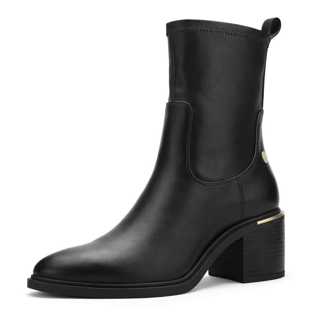 Botin Negro Mujer Casual Chalada Sonora