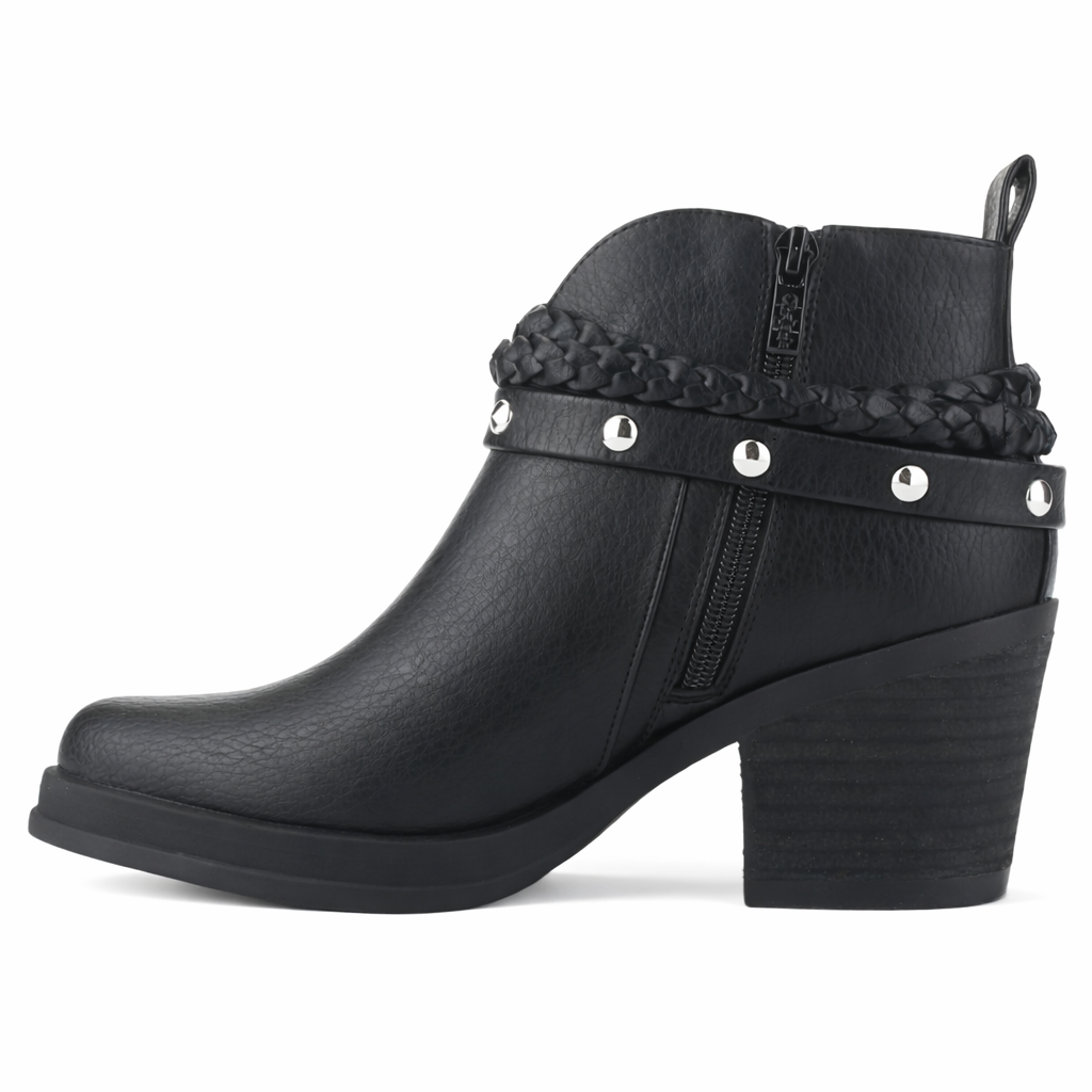 Botin Negro Mujer Casual Chalada Suzie