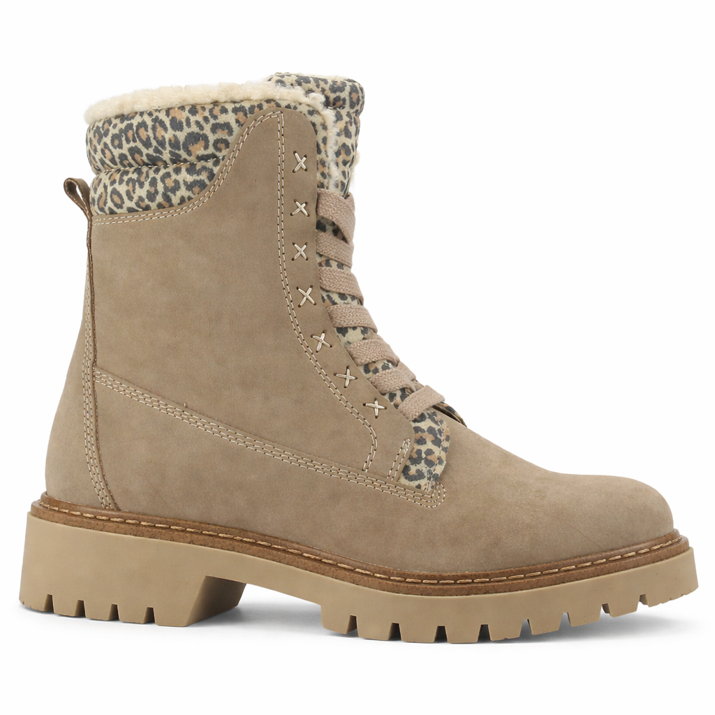 Botin Beige Mujer Casual Chalada Torino