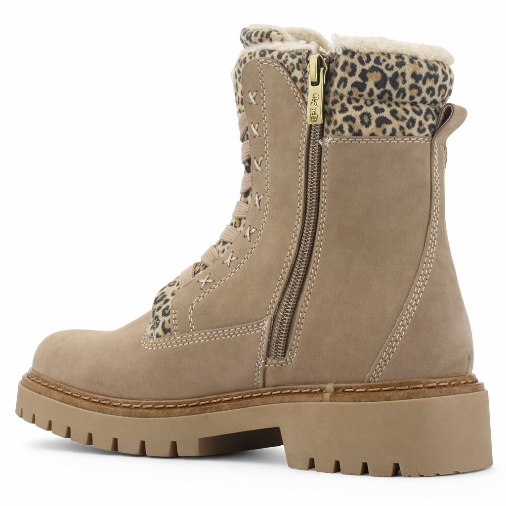 Botin Beige Mujer Casual Chalada Torino