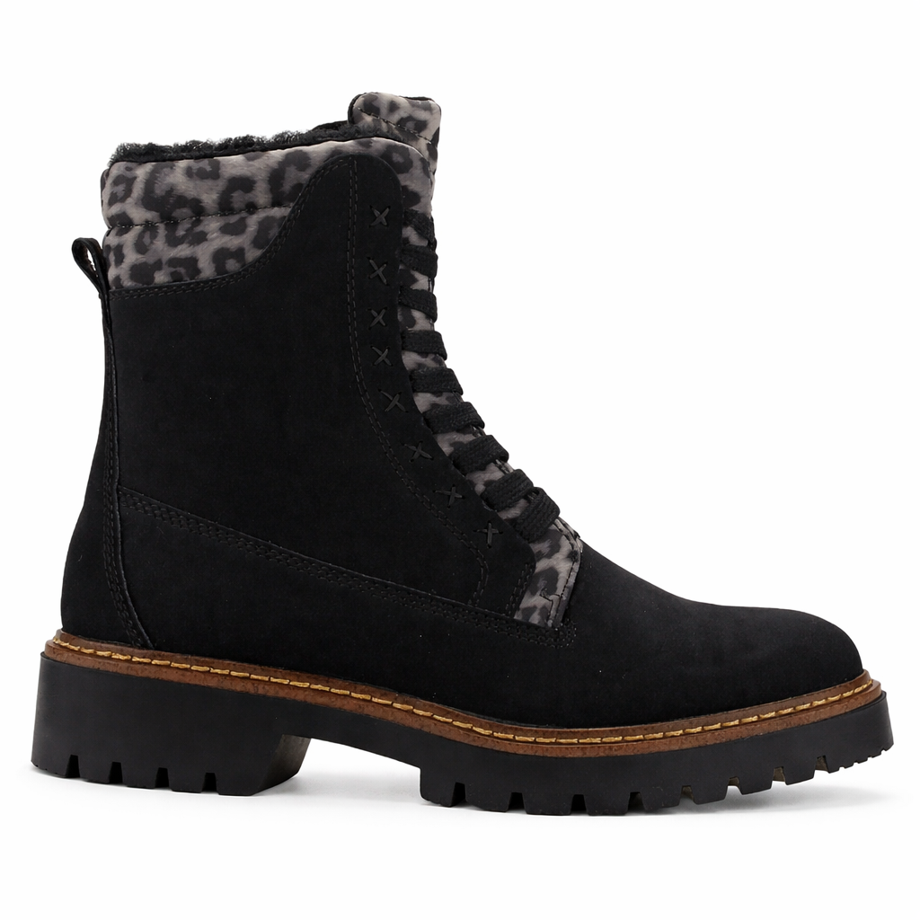 Botin Negro Mujer Casual Chalada Torino