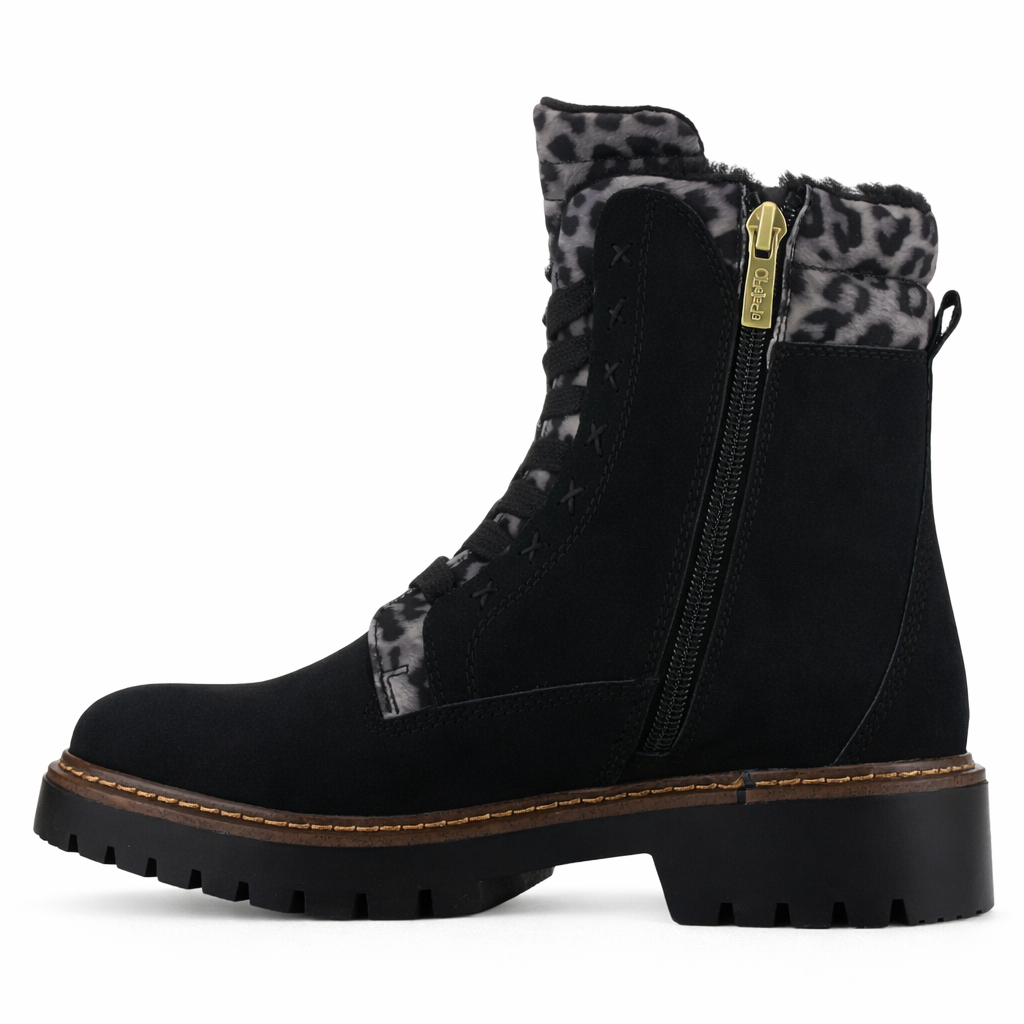 Botin Negro Mujer Casual Chalada Torino
