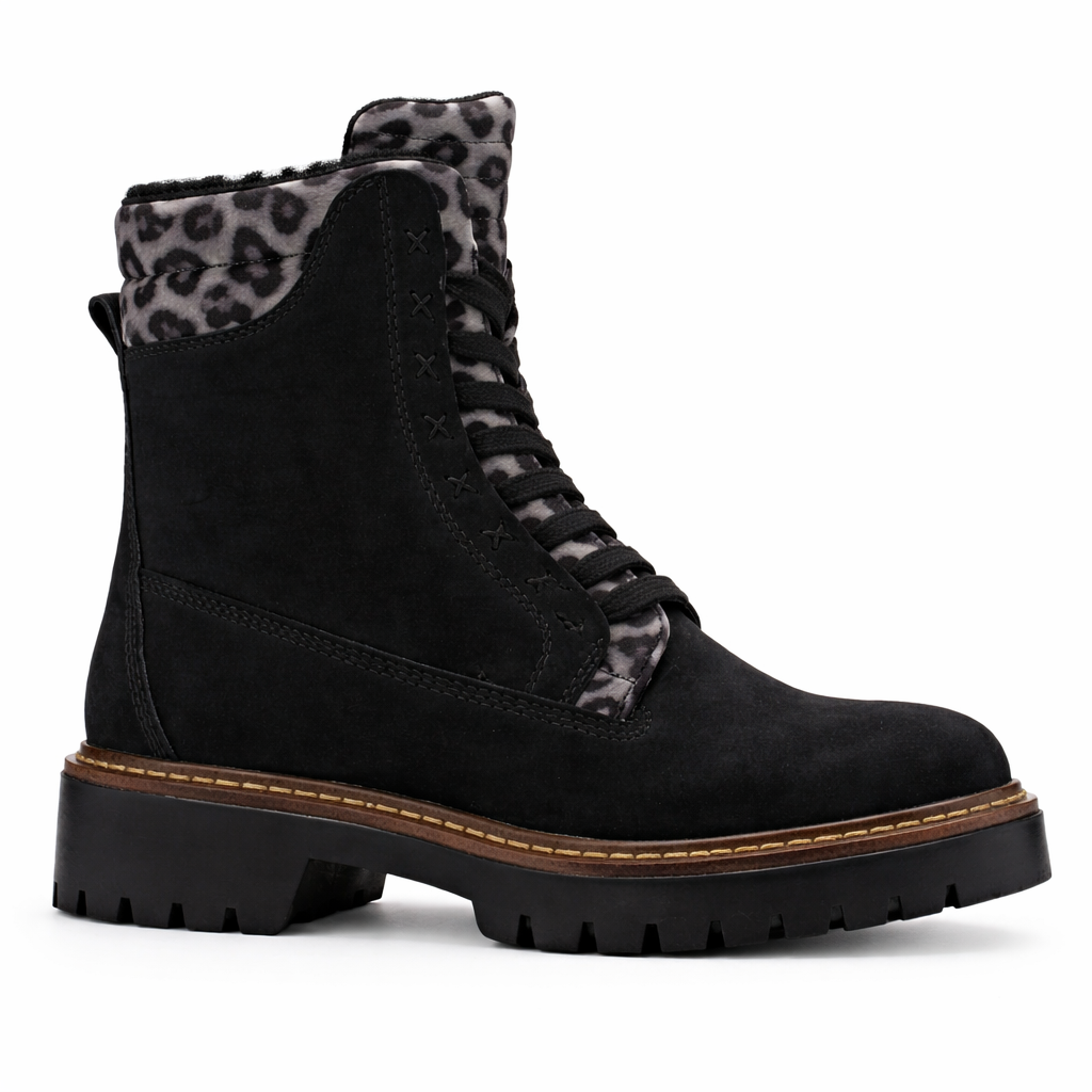 Botin Negro Mujer Casual Chalada Torino