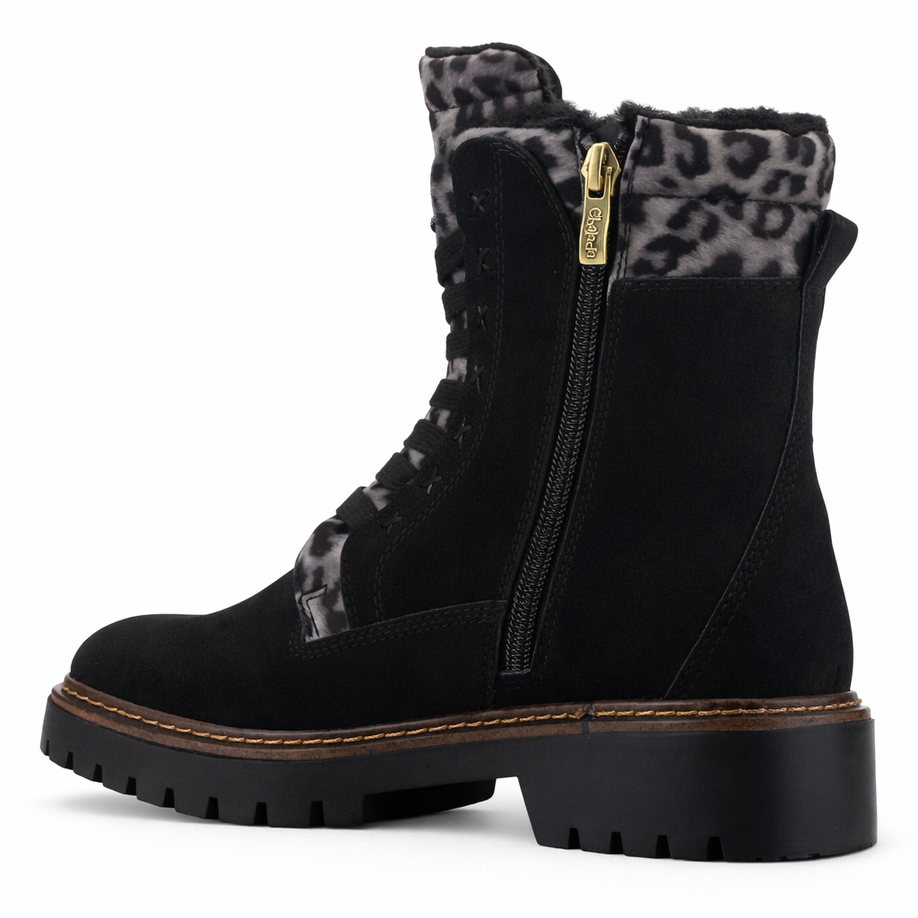 Botin Negro Mujer Casual Chalada Torino