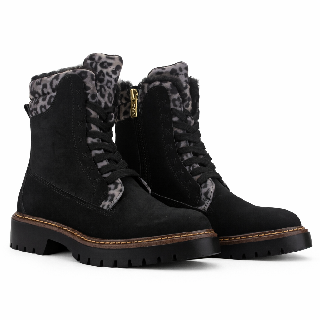 Botin Negro Mujer Casual Chalada Torino