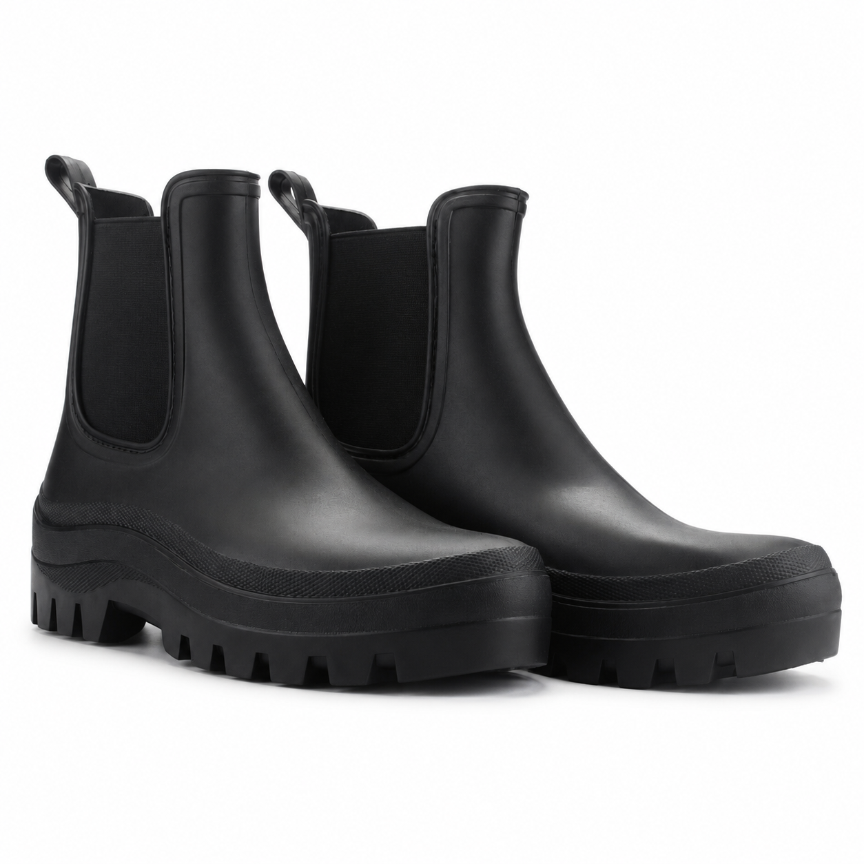 Bota de Agua Negro Mujer Casual Chalada Baker