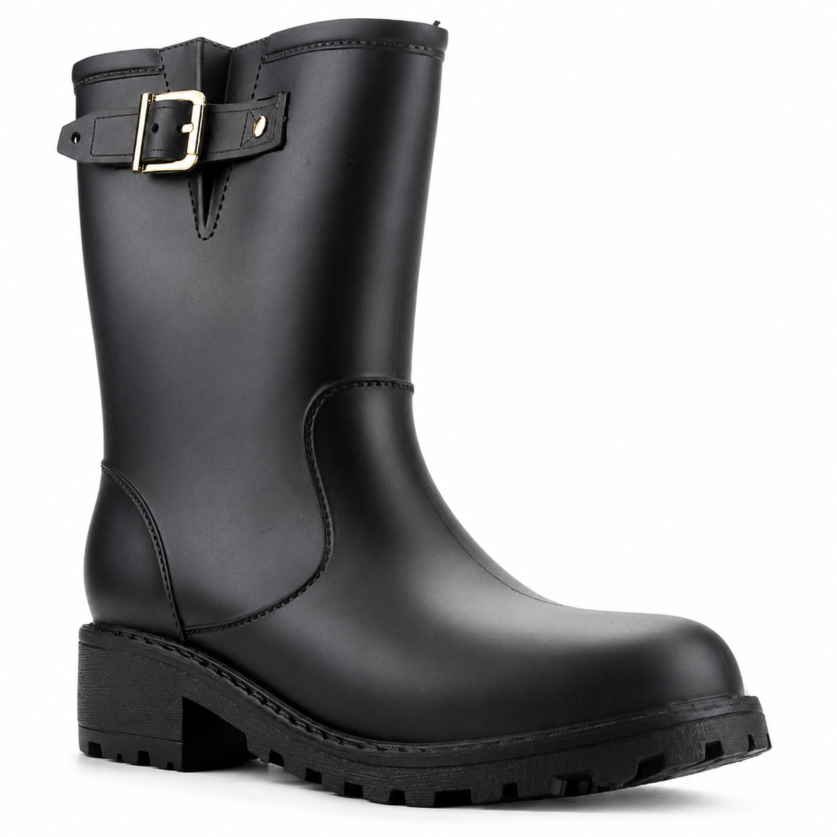 Bota de Agua Negro Mujer Casual Chalada Maipo