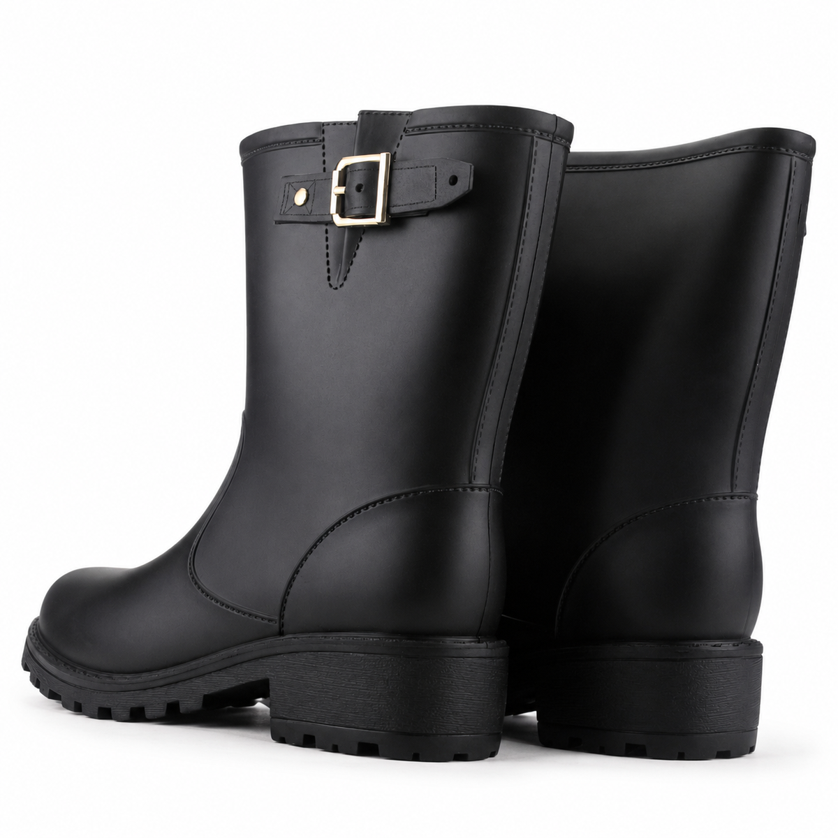 Bota de Agua Negro Mujer Casual Chalada Maipo