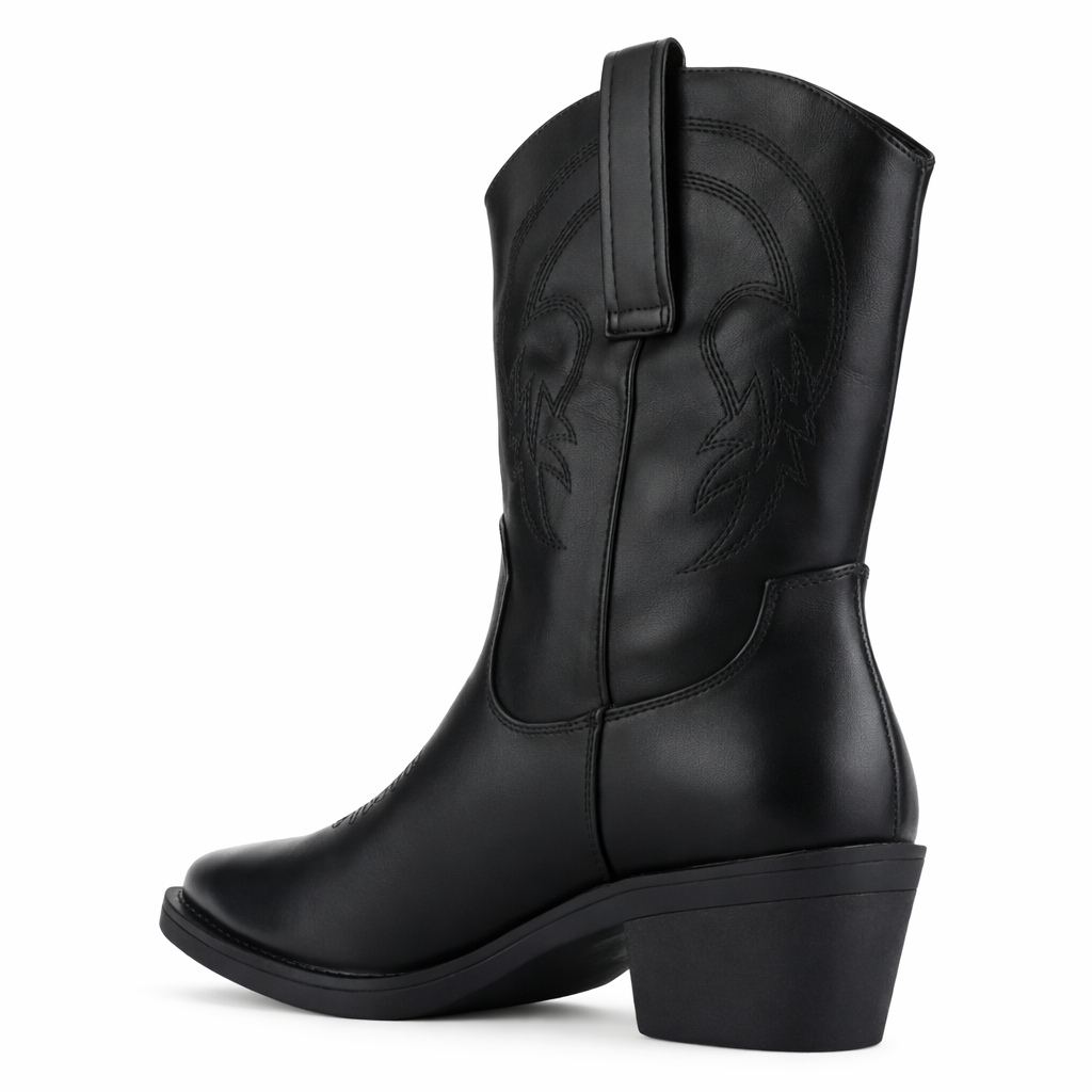 Botin Negro Mujer Casual Chalada West