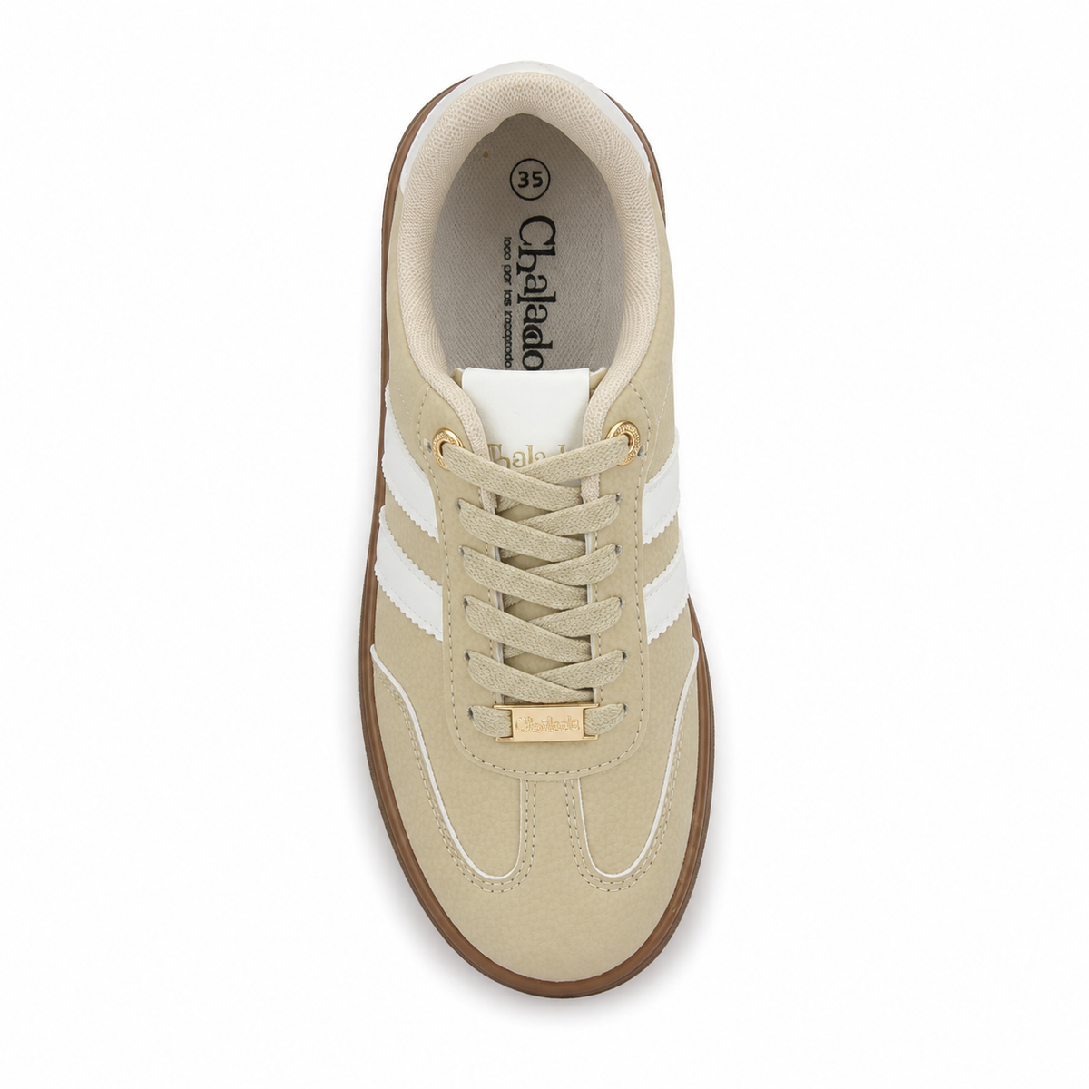 Zapatilla Beige Mujer Urbano Chalada Antu