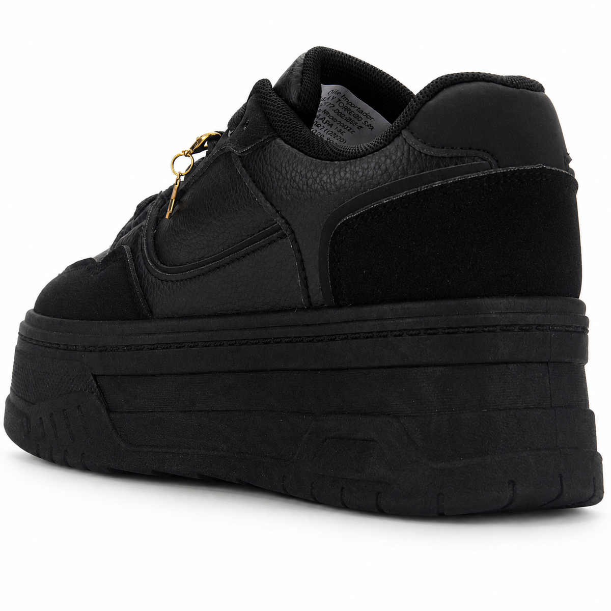 Zapatilla Negro Mujer Urbano Chalada Moon
