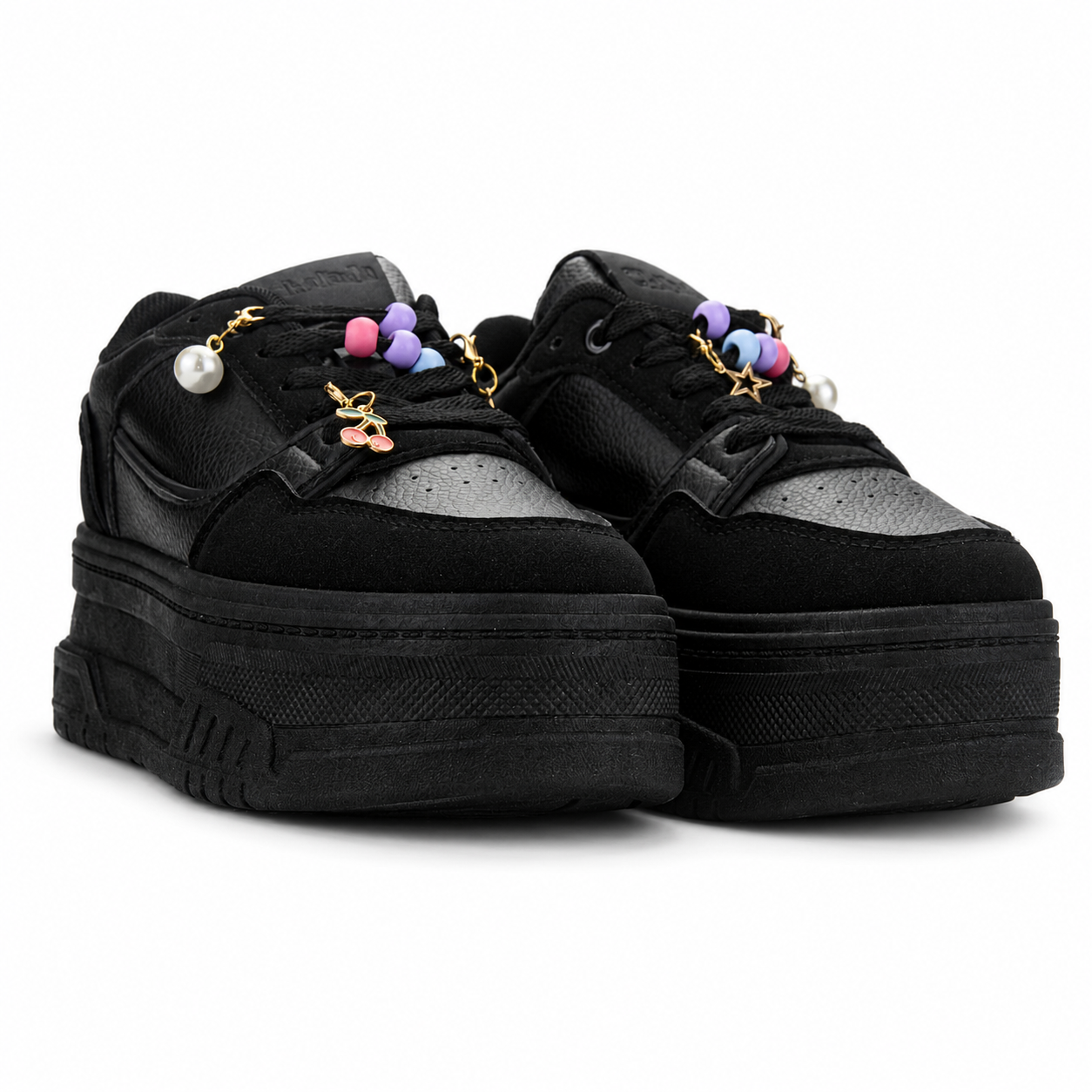 Zapatilla Negro Mujer Urbano Chalada Moon