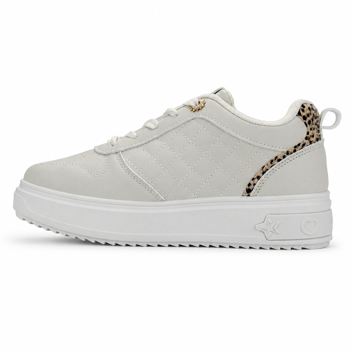 Zapatilla Beige Mujer Urbano Chalada Star