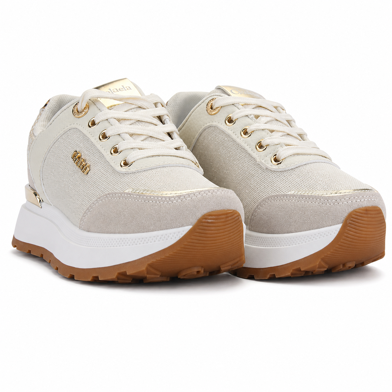 Zapatilla Beige Mujer Urbano Chalada Sury
