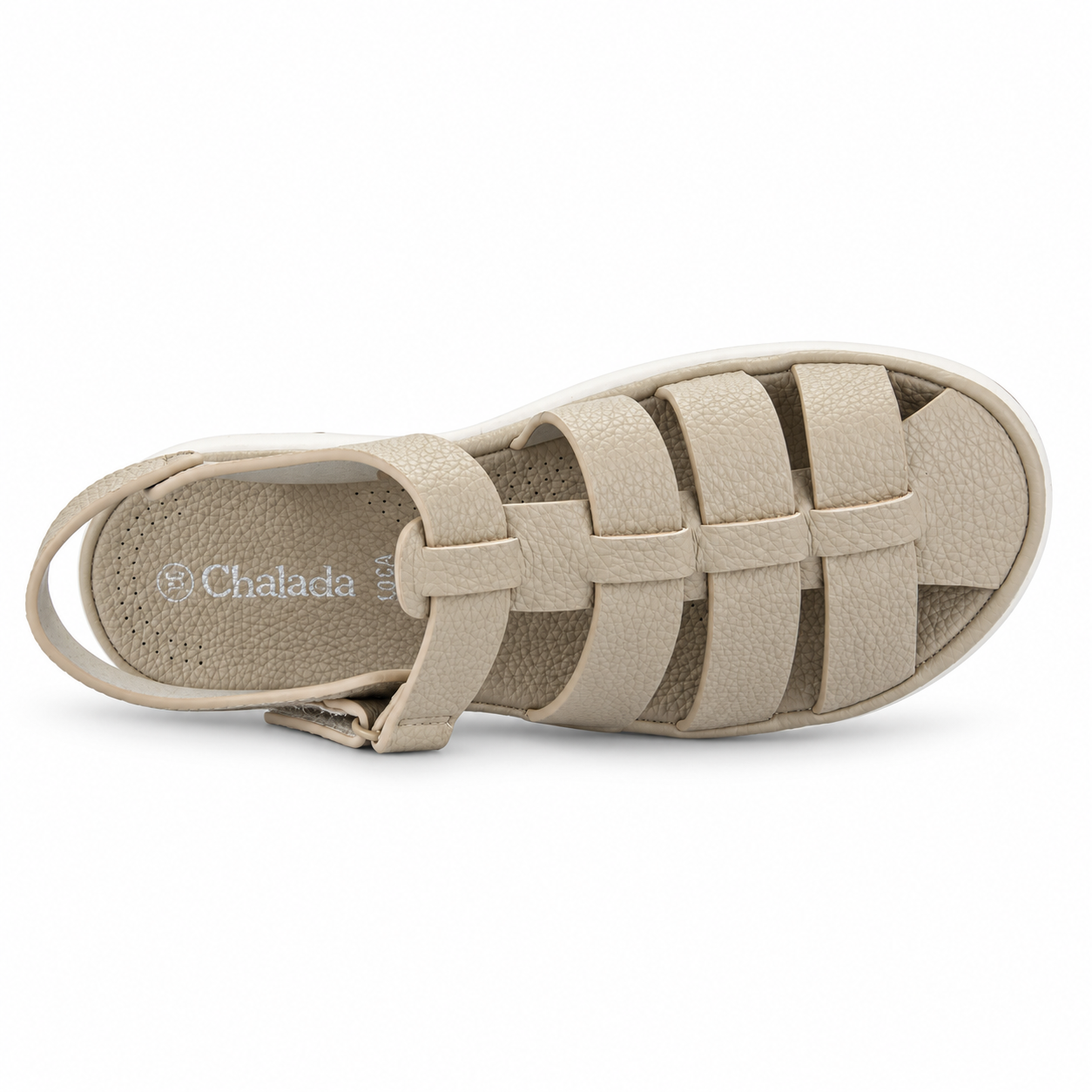 Sandalia Beige Mujer Casual Chalada Gretta